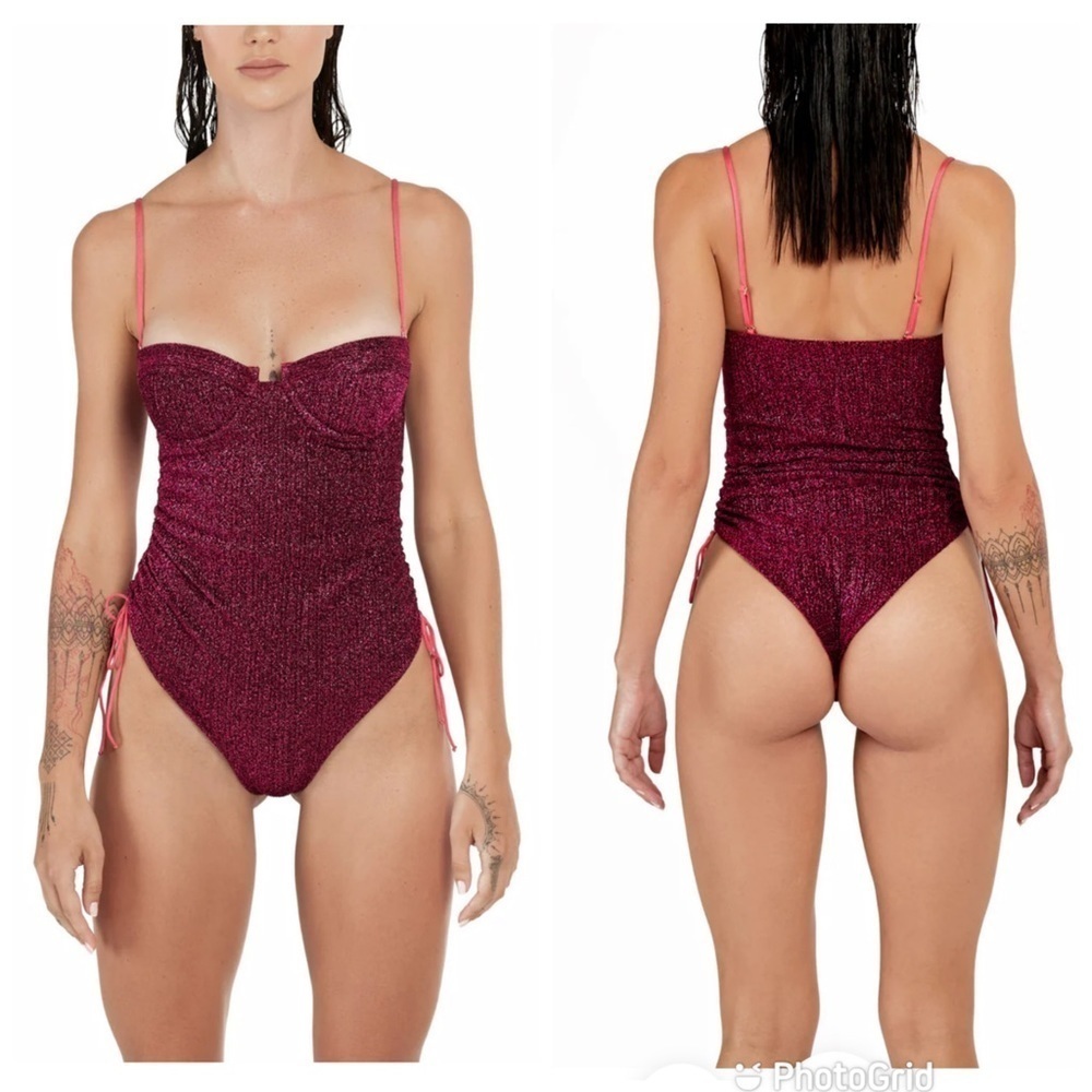 SALY SWIM LAVISH ONE PIECE RUBY NEW